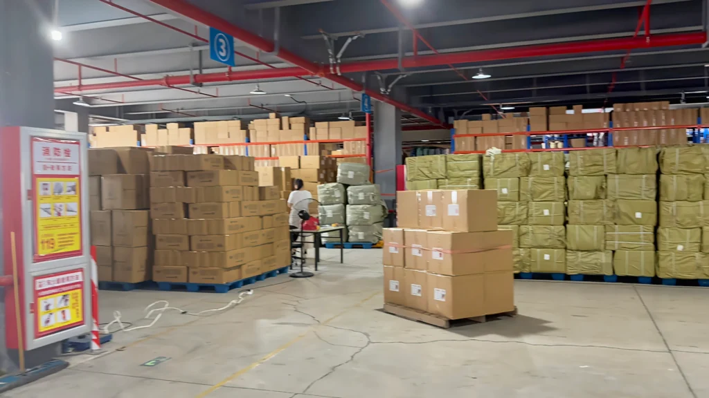 Dragon3PL warehouse operational areas for organized cargo management